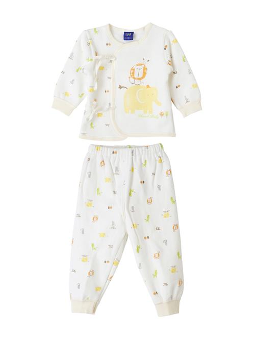 white cotton full length set - 14893961 - Very Small Image - 1