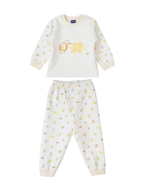 white cotton full length set - 14893964 - Very Small Image - 1