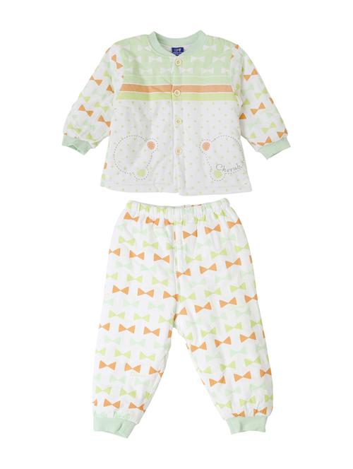 white cotton full length set - 14893974 - Very Small Image - 1