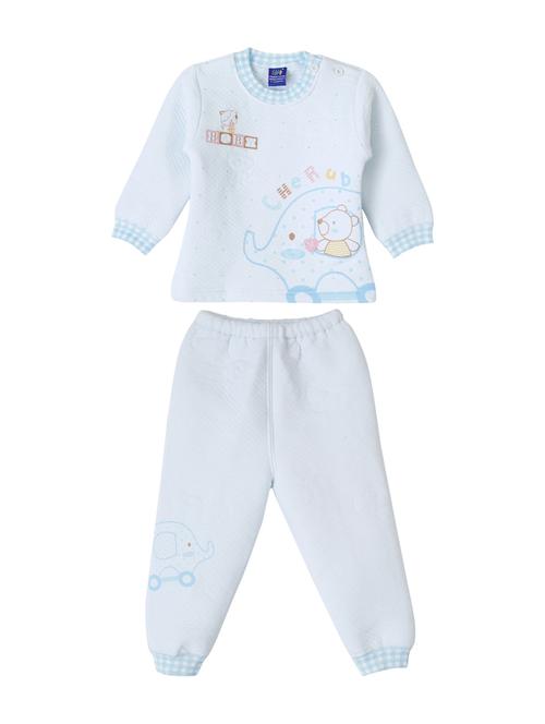 light blue cotton full length set - 14893986 - Very Small Image - 1