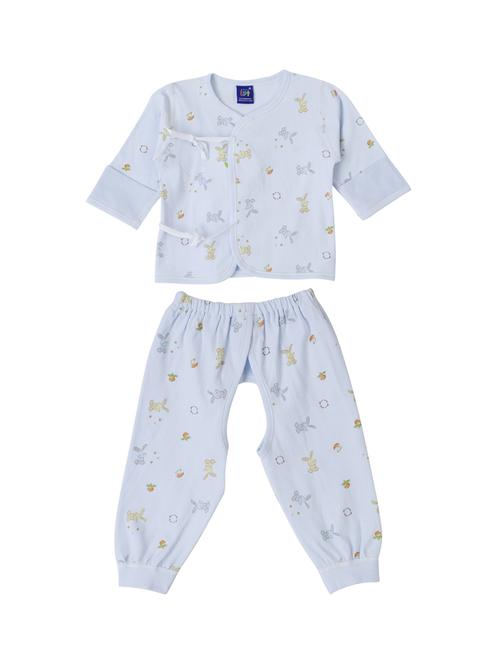 light blue cotton full length set - 14893987 - Very Small Image - 1
