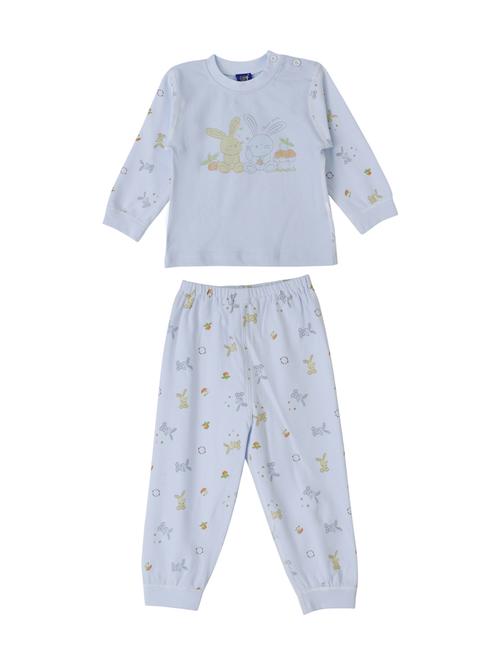 light blue cotton full length set - 14893988 - Very Small Image - 1