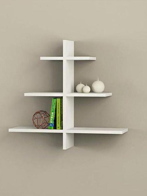 Tree Shaped Wall Shelf Floating Racks - 14894180 - Standard Image - 1