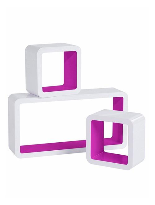 Mdf Floating Wall Grande Cube Wall Shelves Set Of 3 - 14894192 - Standard Image - 1