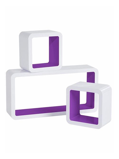 Mdf Floating Wall Grande Cube Wall Shelves Set Of 3 - 14894193 - Standard Image - 1