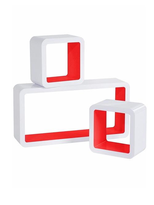 Mdf Floating Wall Grande Cube Wall Shelves Set Of 3 - 14894194 - Standard Image - 1
