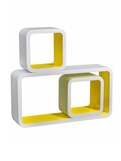 Mdf Floating Wall Grande Cube Wall Shelves Set Of 3 - 14894195 - Standard Image - 1