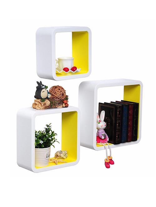 Mdf Floating Nesting Cube Wall Shelf Set Of 3 - 14894200 - Very Small Image - 1