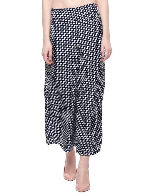 multi colored chevron print palazzo - 14894694 - Standard Image - 1