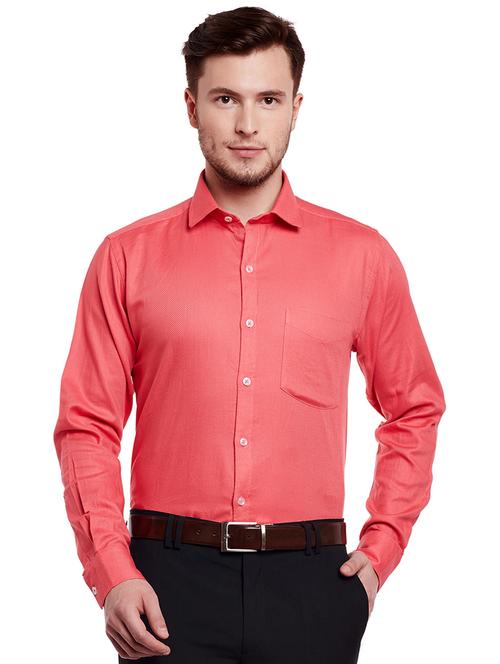 pink cotton formal shirt - 14895495 - Very Small Image - 1