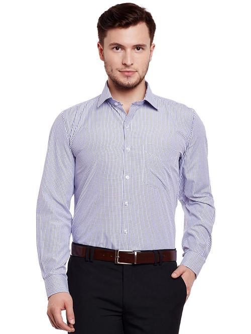 white cotton formal shirt - 14895499 - Standard Image - 1
