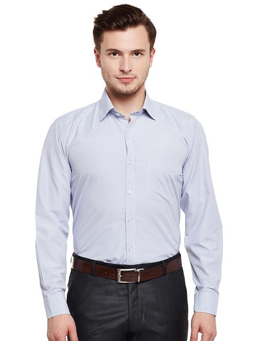 white cotton formal shirt - 14895501 - Standard Image - 1