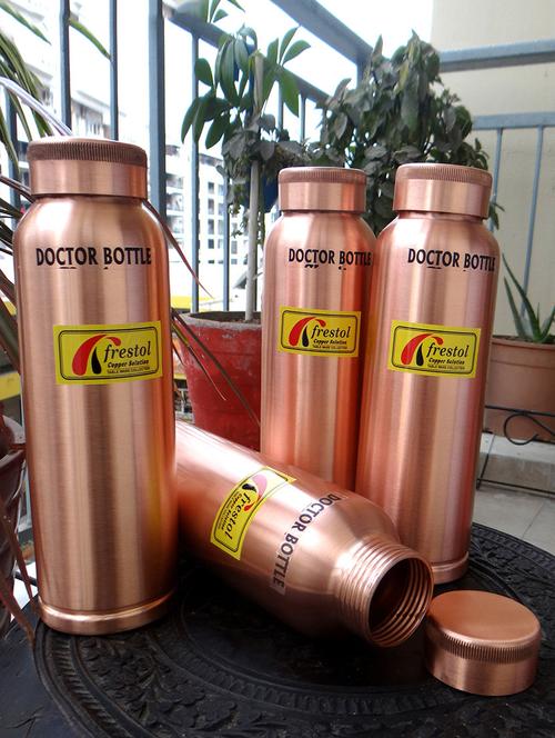 Copper Designer doctor Bottle Set of 4 - 14895581 - Standard Image - 1