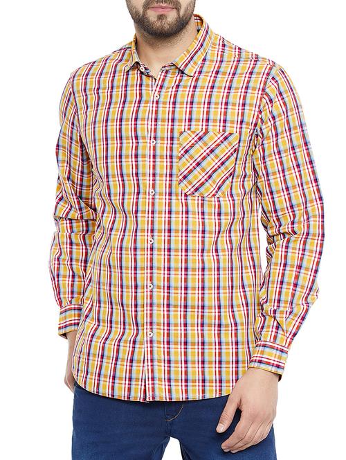 multi cotton casual shirt - 14896166 - Standard Image - 1