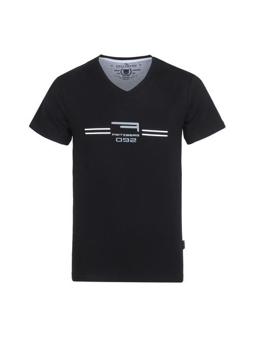 black cotton tshirt - 14896188 - Standard Image - 1
