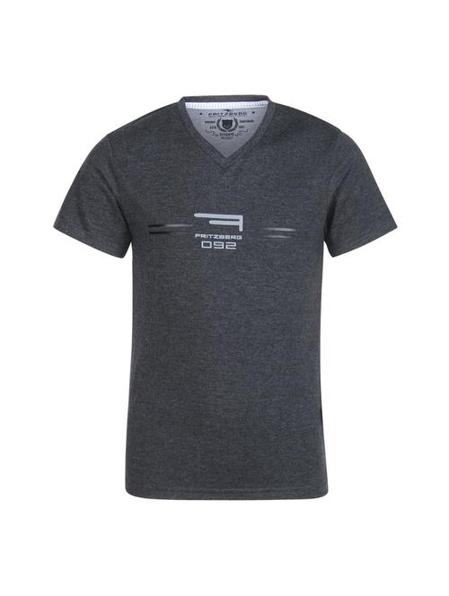 grey cotton t-shirt - 14896193 - Standard Image - 1