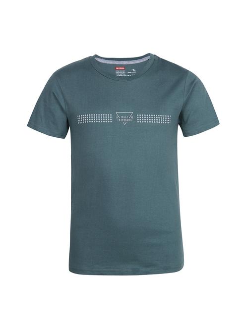 blue cotton t-shirt - 14896202 - Very Small Image - 1