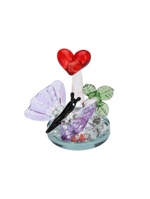 Somil Red Heart And Butterfly Decorative Showpiece - 14896249 - Standard Image - 1
