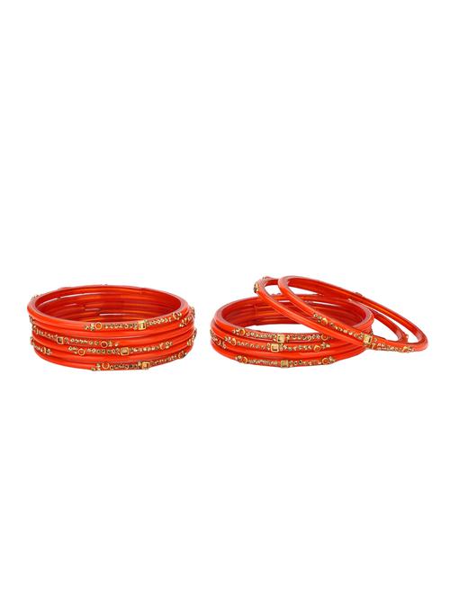 orange glass bangle - 14896267 - Standard Image - 1