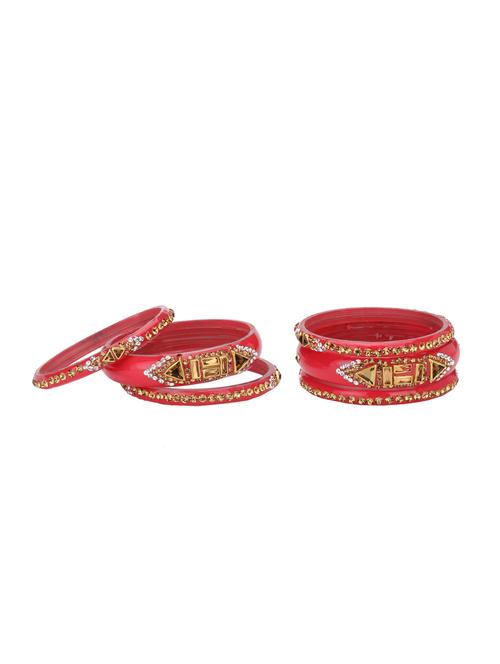 pink glass bangle - 14896275 - Standard Image - 1