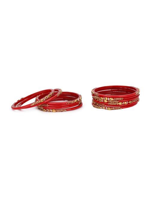 red glass bangle - 14896280 - Standard Image - 1