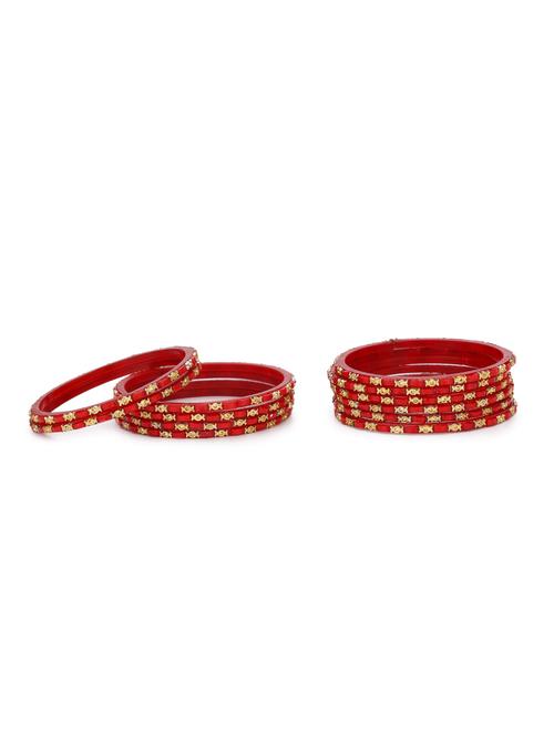red glass bangle - 14896281 - Standard Image - 1