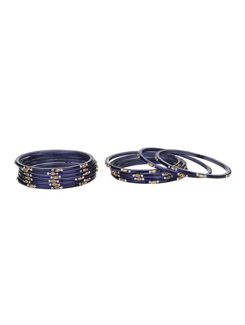 blue glass bangle - 14896285 - Standard Image - 1
