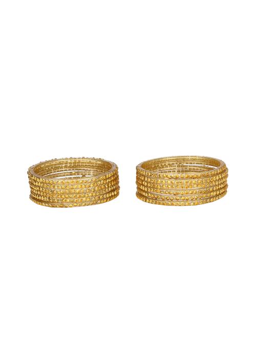 yellow glass bangle - 14896286 - Standard Image - 1