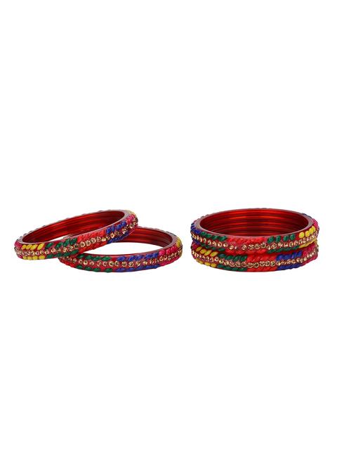 multi glass bangle - 14896291 - Standard Image - 1