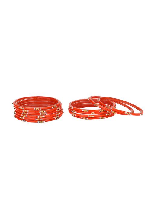 orange glass bangle - 14896296 - Standard Image - 1
