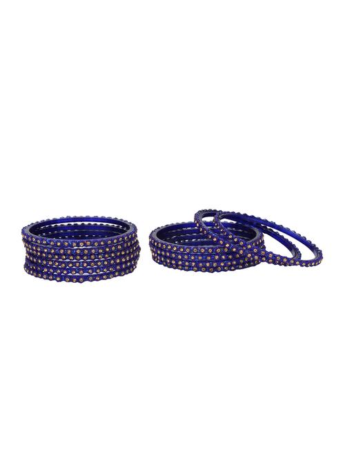 blue glass bangle - 14896297 - Standard Image - 1