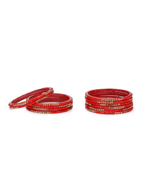 red glass bangle - 14896306 - Standard Image - 1
