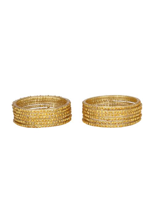 yellow glass bangle - 14896313 - Standard Image - 1