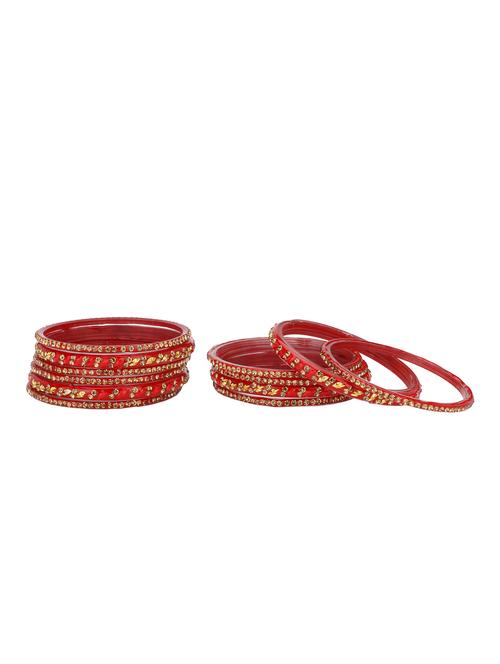 red glass bangle - 14896319 - Standard Image - 1