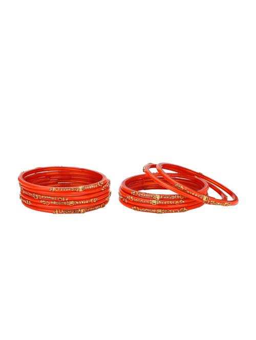 orange glass bangle - 14896321 - Standard Image - 1