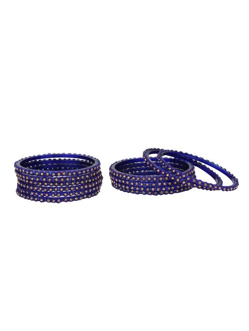 blue glass bangle - 14896324 - Standard Image - 1