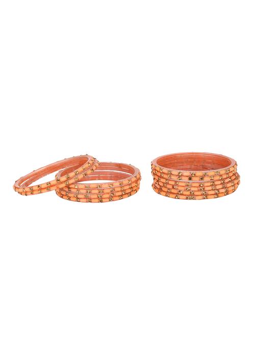 orange glass bangle - 14896330 - Standard Image - 1