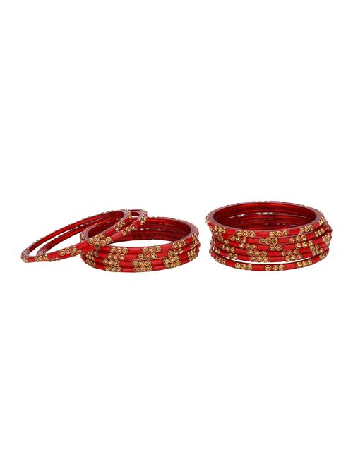 red glass bangle - 14896343 - Standard Image - 1