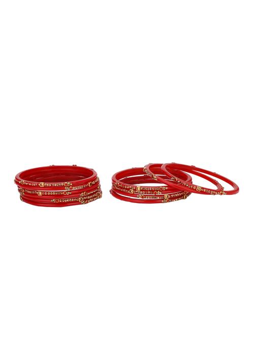 red glass bangle - 14896344 - Standard Image - 1