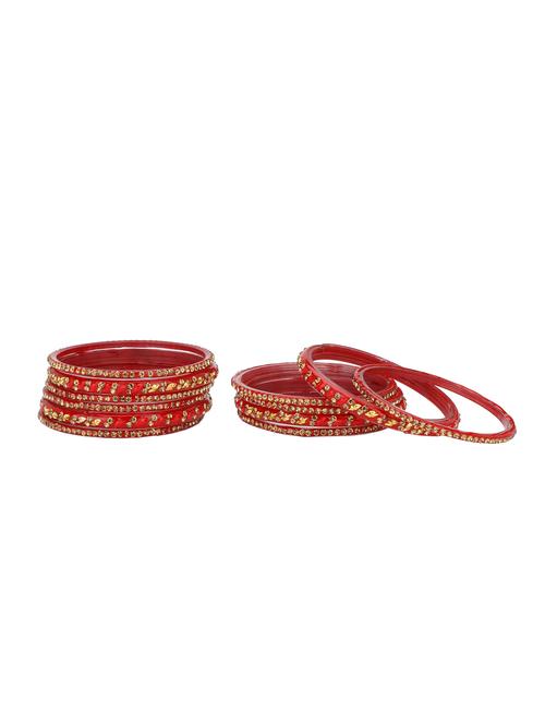 red glass bangle - 14896346 - Standard Image - 1