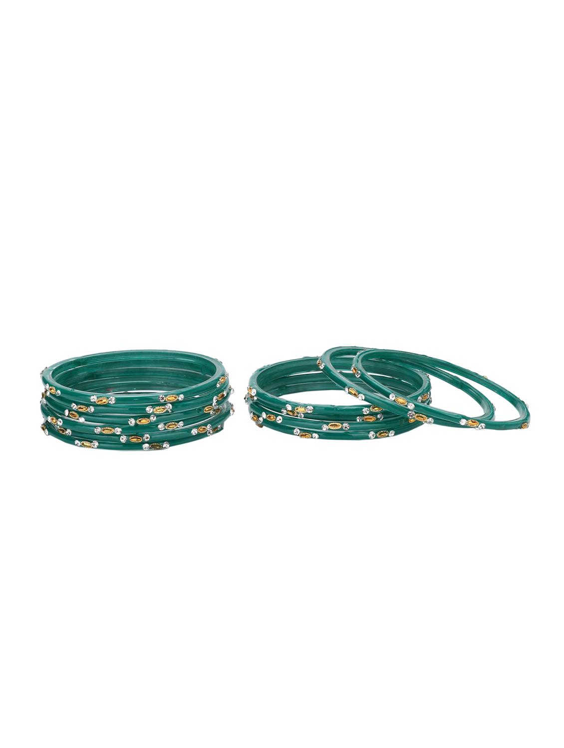purple glass bangle - 14896349 - Zoom Image - 1