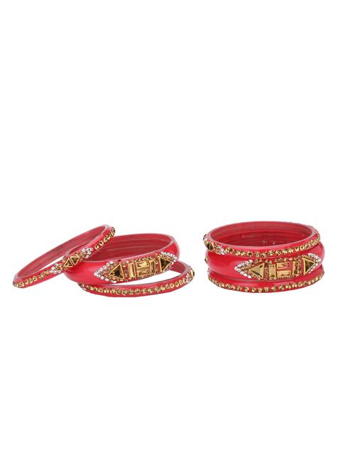 pink glass bangle - 14896356 - Standard Image - 1