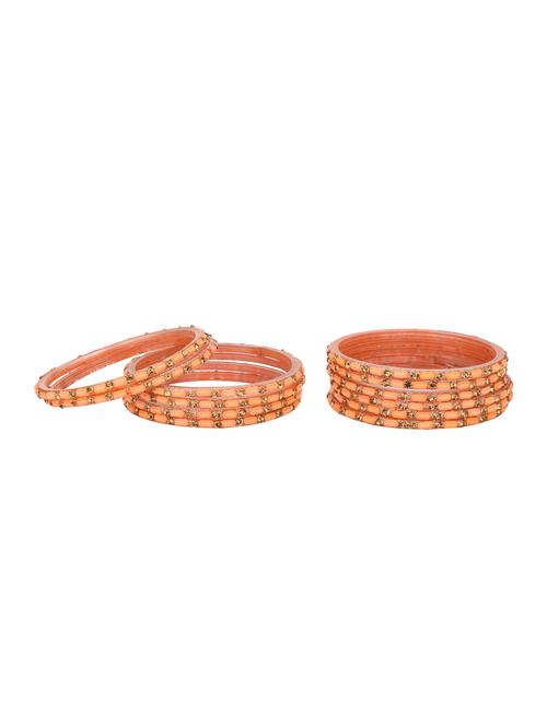 orange glass bangle - 14896357 - Standard Image - 1