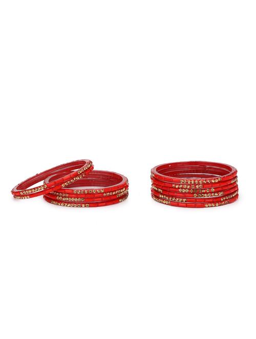 red glass bangle - 14896360 - Standard Image - 1