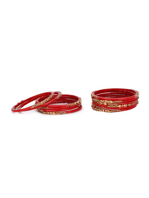 red glass bangle - 14896361 - Standard Image - 1