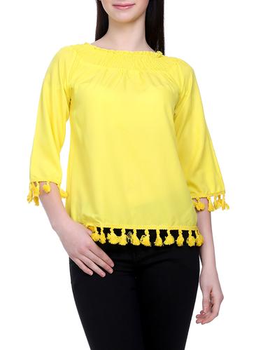 yellow solid top - 14897137 - Very Small Image - 1