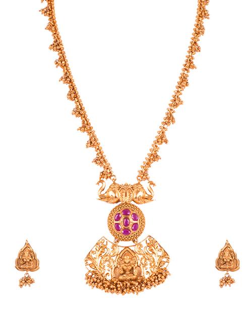 gold metal other necklace - 14897159 - Very Small Image - 1