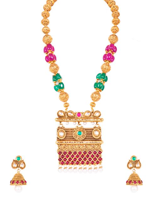 multi metal other necklace - 14897222 - Standard Image - 1