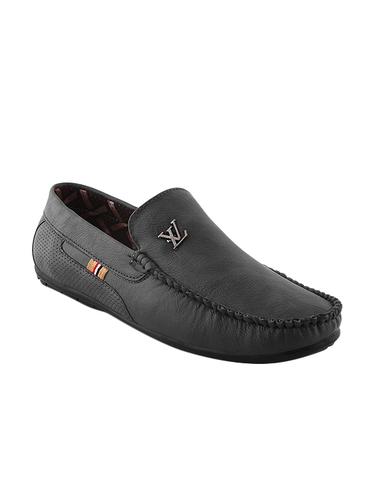 grey leatherette office wear loafer - 14897558 - Very Small Image - 1