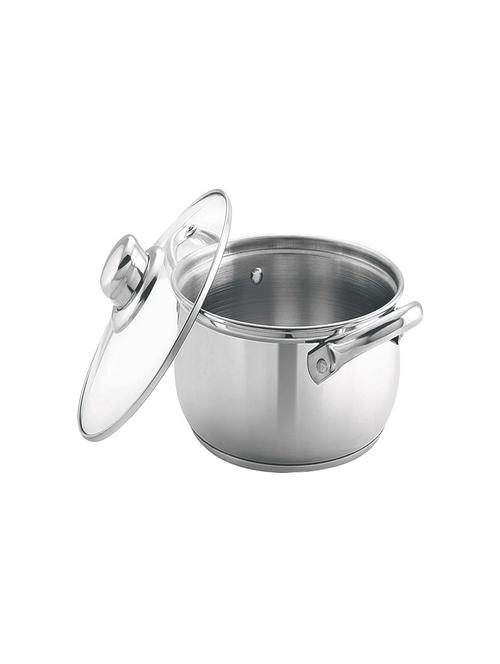 Stainless Steel Cookware Glass Lid Casserole - 14897562 - Very Small Image - 1